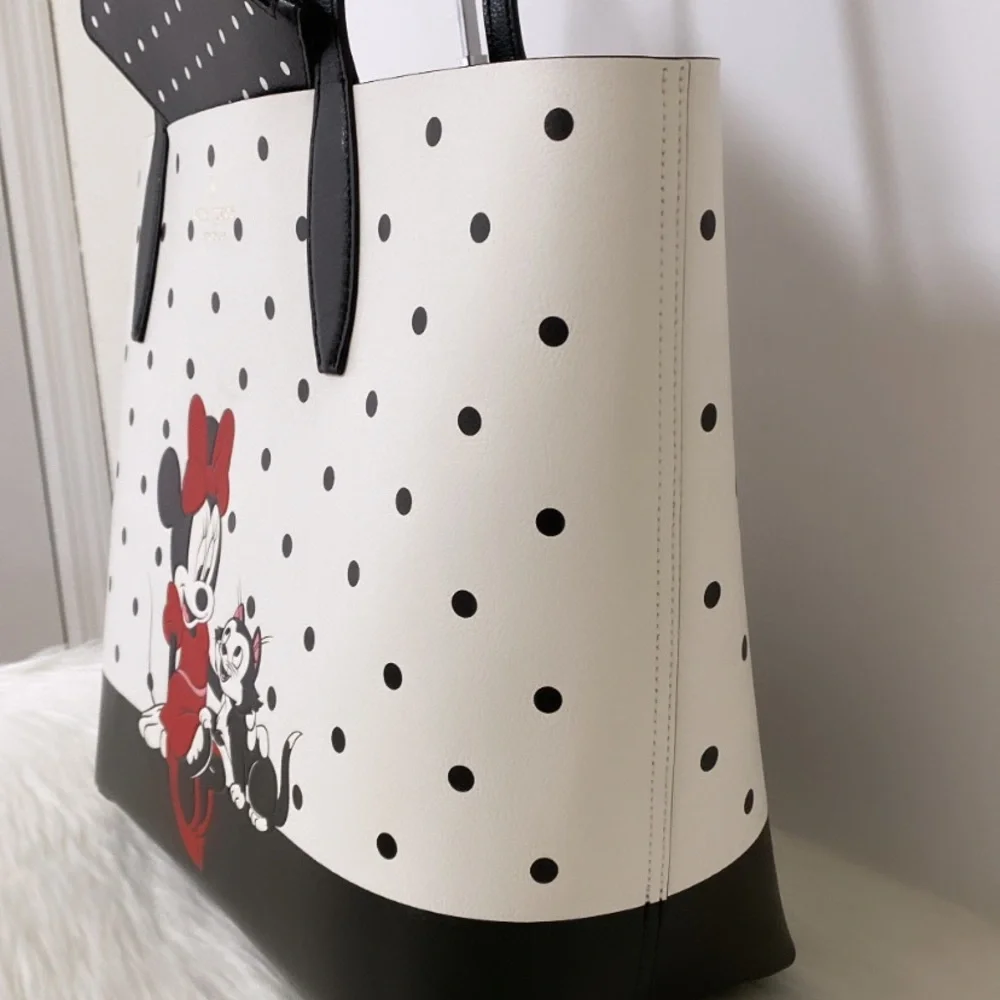 New💃Kate Spade disney x kate spade new york minnie mouse tote bag - Picture 3 of 13